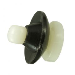 Stern Root Anchor®, Repl. Males for Std. female, white w/ black collar, 5