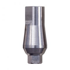 PUR Straight Abutment NP 1.5mm cuff - Titanium