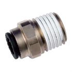 1/4" Pressure Tube Fitting for foot control and wall connection Model 2100