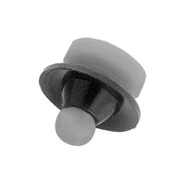 Stern Root Anchor®, Extra oversized males for std. female, grey w/ black collar, 5