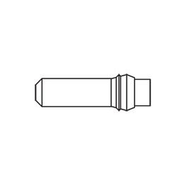 Cap Screw (Tube and Screw), 1.2mm diam. long