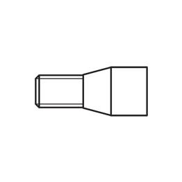 Tube & Screw, Screw, short, 1.4mm diam.