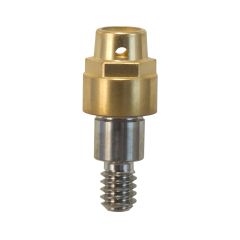 0° ERA Micro Abutment only, 0.5mm cuff (AP)