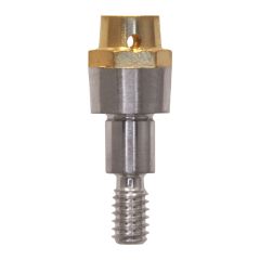 0° ERA Micro Abutment only, 2mm cuff (Z)