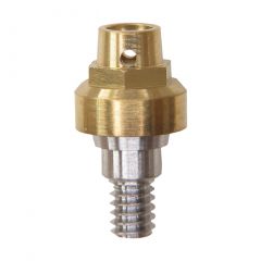 0° ERA Micro Abutment only, 4mm Cuff [S]