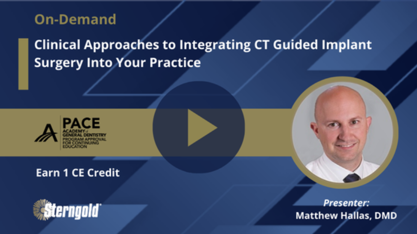 Clinical Approaches to Integrating a CT Guided Implant