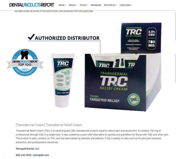 TRC Named Among Top 5 Homecare Dental Products